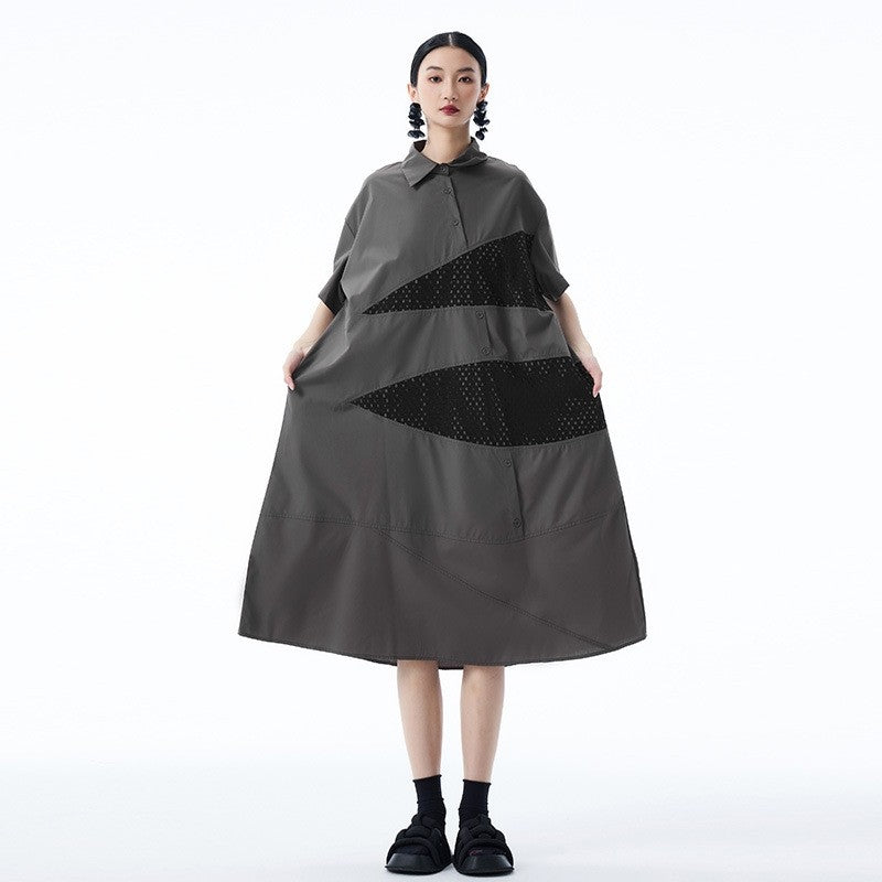 Short Sleeve Shirt Dress