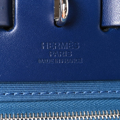 Military Toile Vache Hunter Verso Herbag Zip Retourne 31 PM Jaune Or Bleu Outremer Bleu Saphir