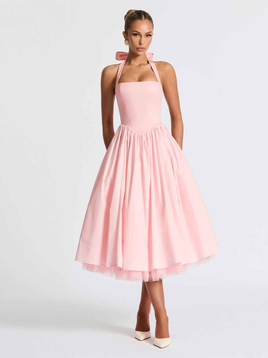 Zoya Romantic Midi Dress