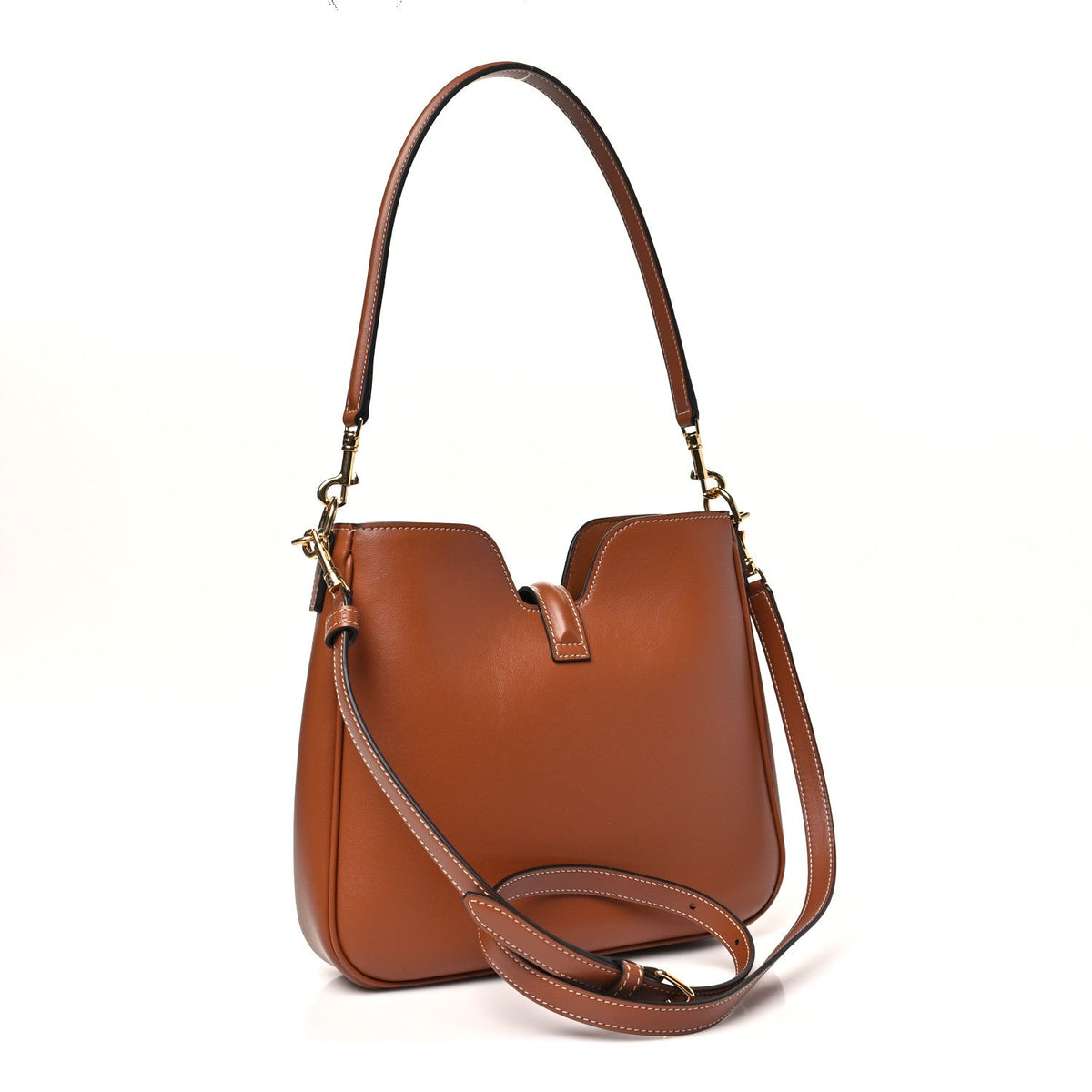 Smooth Calfskin Small Camille 16 Soft Bag Tan