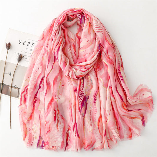 Scarvii - Landscape Pattern Fall &amp; Winter Warm Scarf