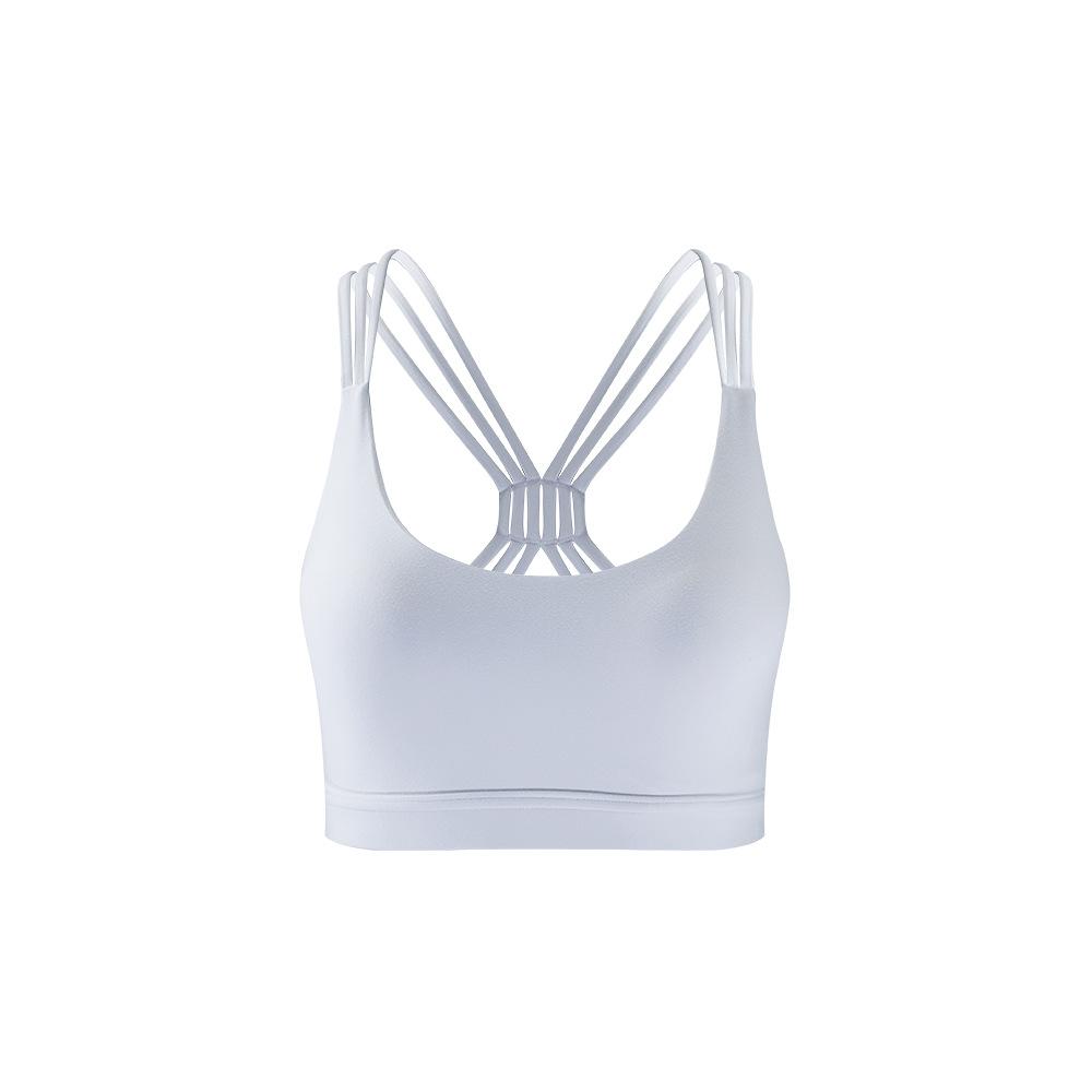 Sports Bra Women'S Suspenders Gather Without Rims. Cross-Band Beauty Back Yoga Vest