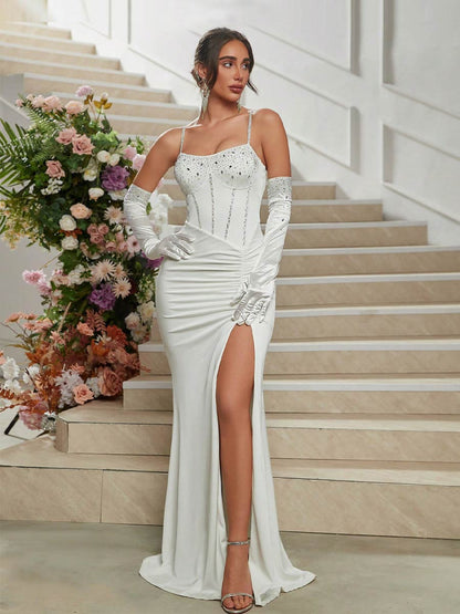 Simone Maxi Dress In White