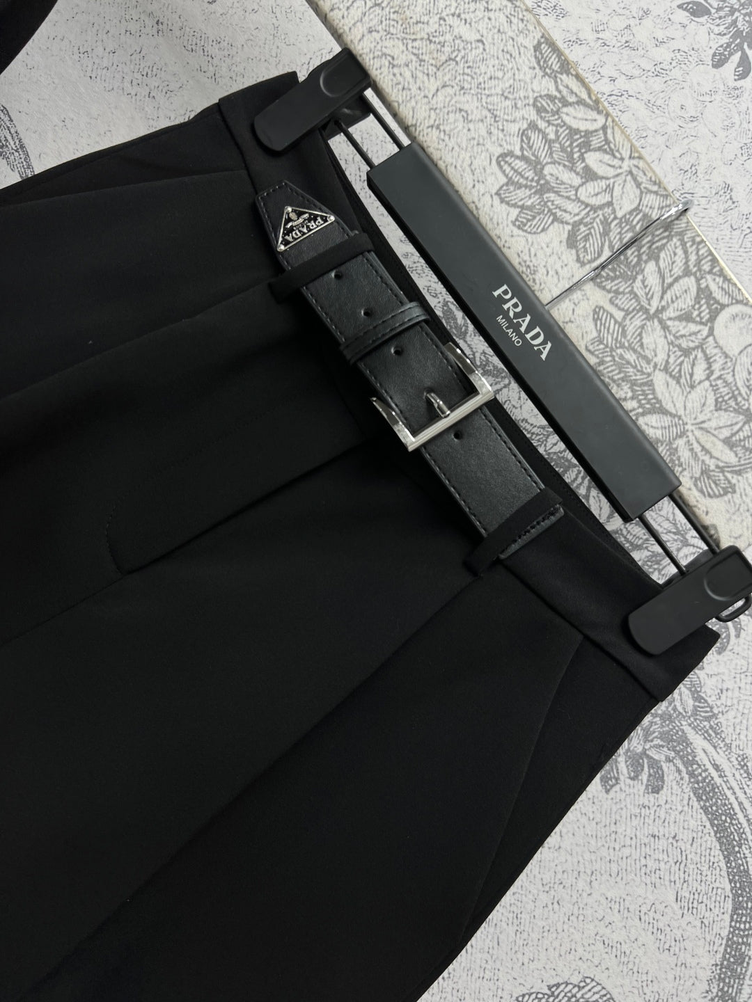 Prada 25 Suit Black Polyester Rayon