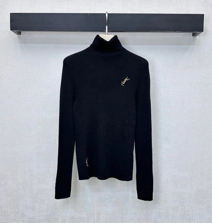 YSL 25S HIGH-NECK SWEATER STYLE 39