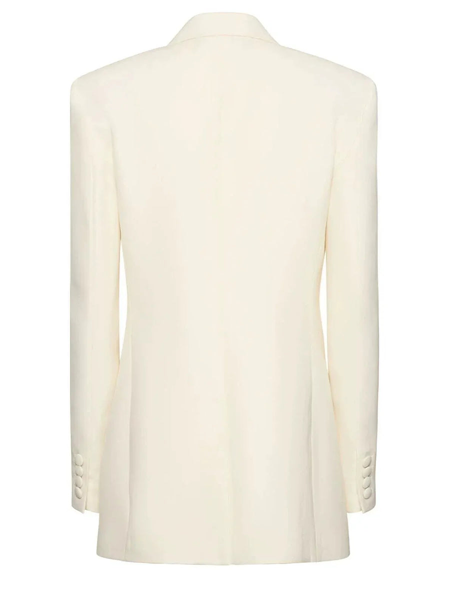 Elizabeth Coat In White