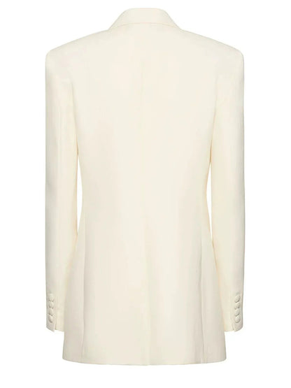 Elizabeth Coat In White