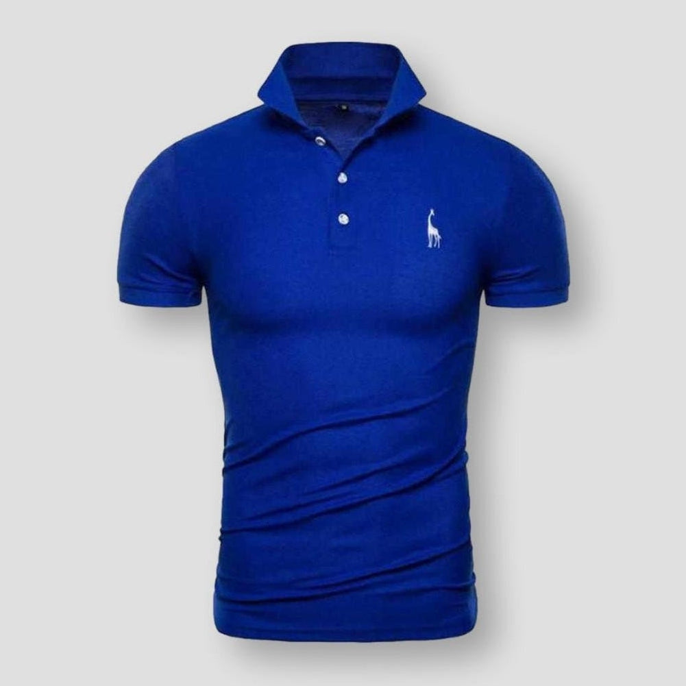 Sky Madrid Cotton Polo Shirt