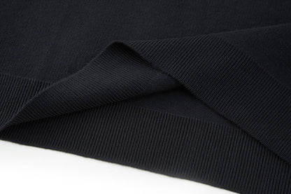 Balenciaga 25 Sweater Black Wool 0012