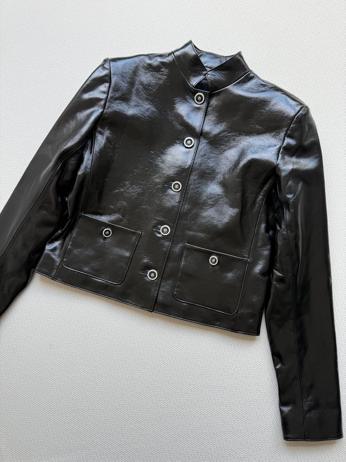 CHANEL LEATHER VEST STYLE 18