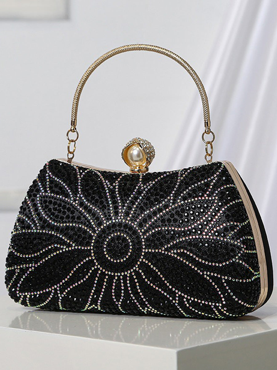 Beatrice Classic Diamond-Encrusted Bag