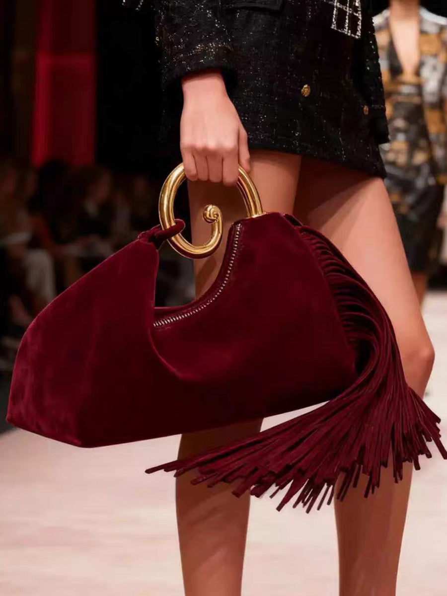 Calliope Retro Tassel Handbag