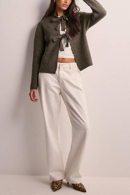 PCSILLY LS REV TIE KNIT NOOS BC