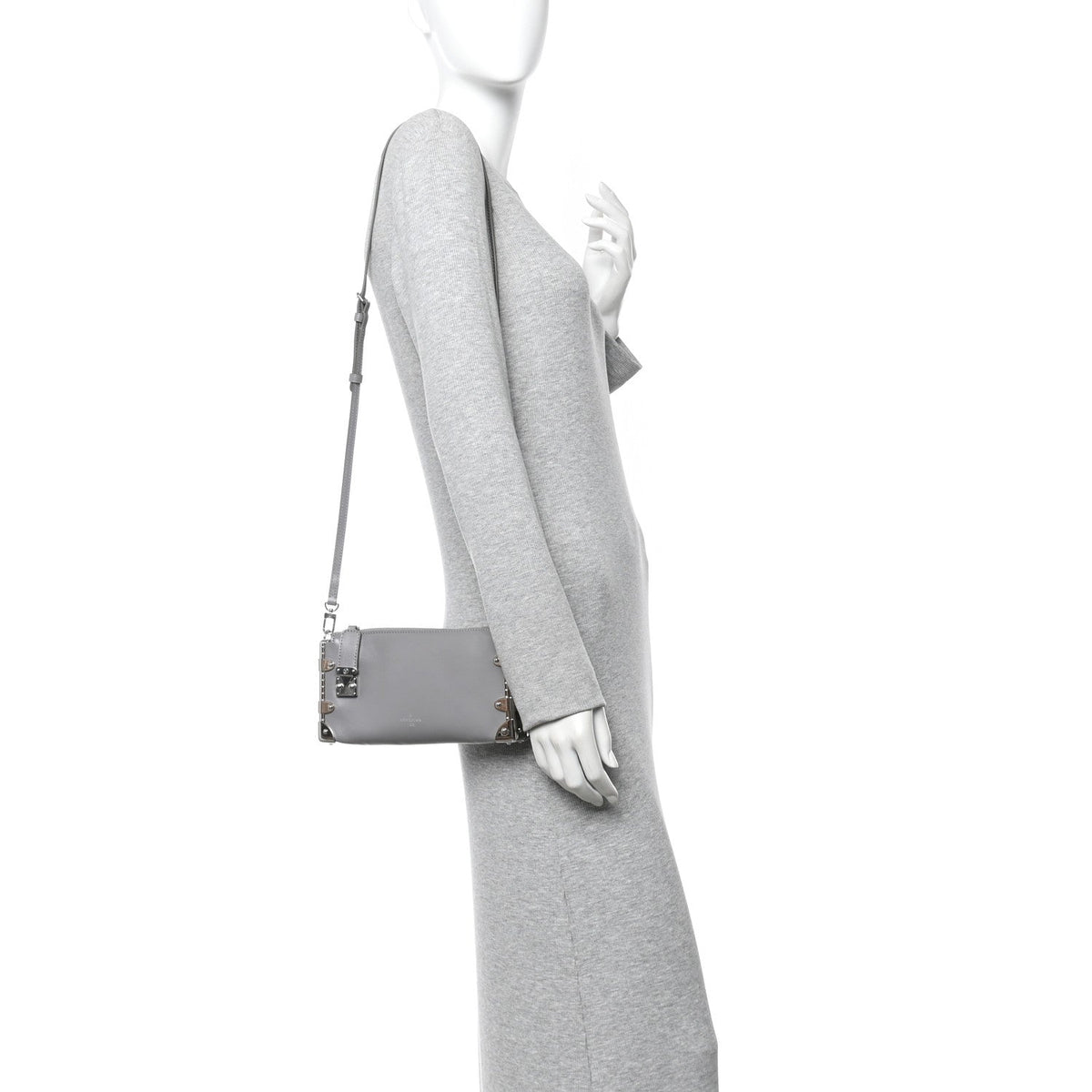 Calfskin Slim Trunk  Gris Trianon