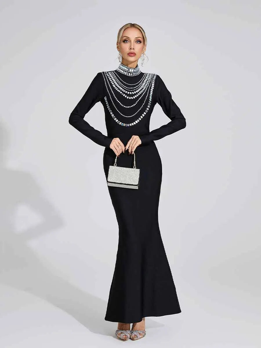 Margot Diamond Maxi Dress
