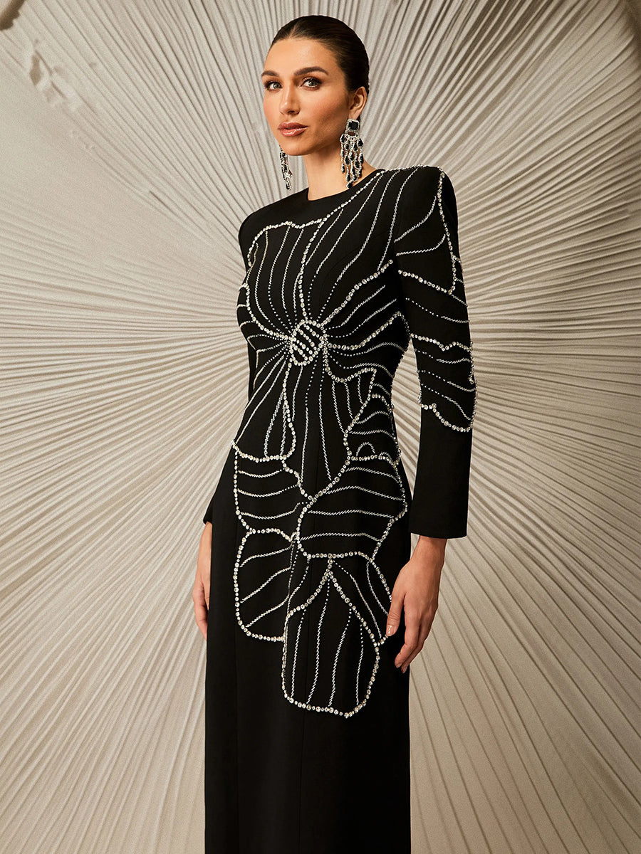 Aurelia Maxi Dress In Black