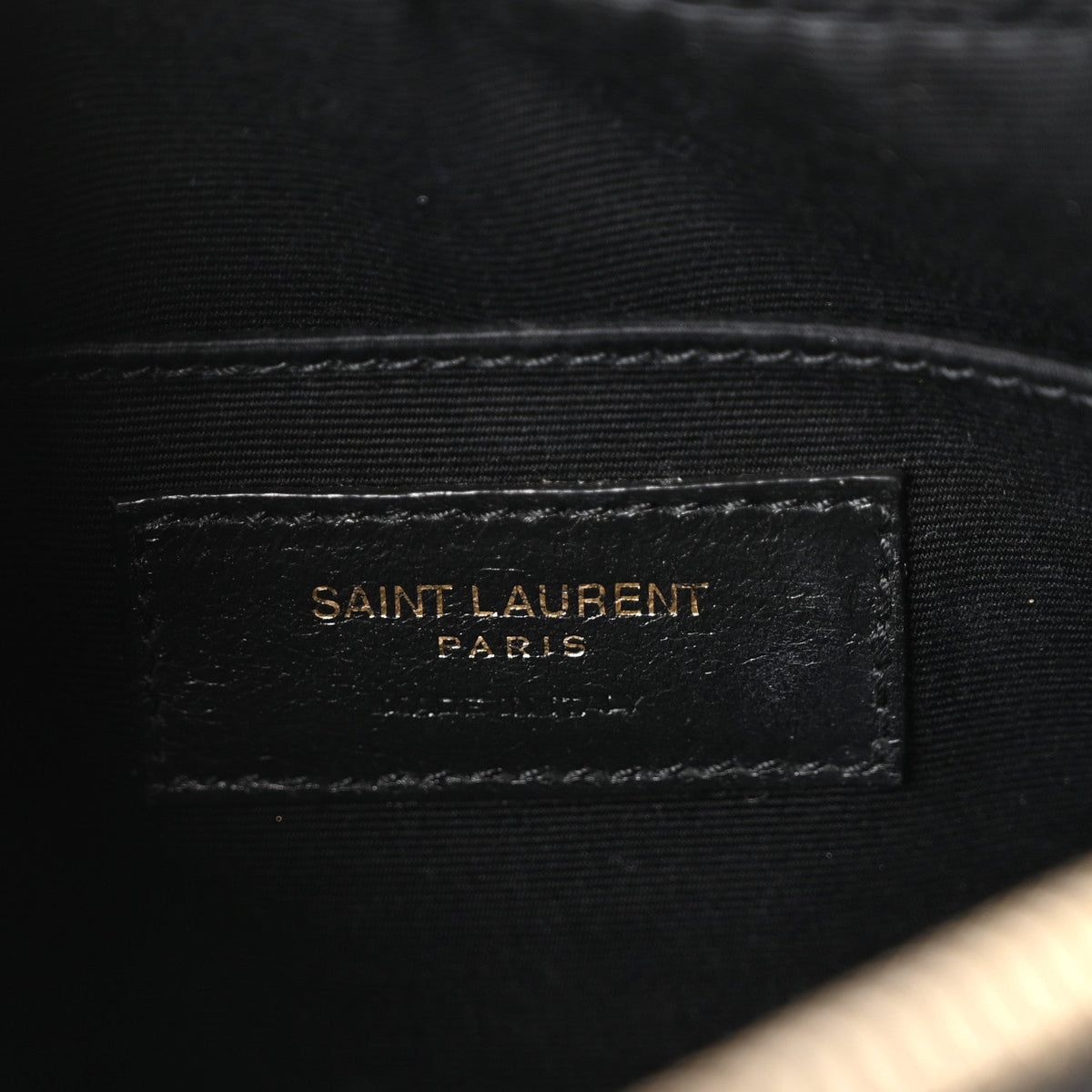 Calfskin Matelasse Monogram Lou Camera Bag Black