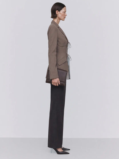 Beatrice Irregular Cut-Out Blazer
