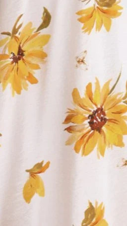 Milani Maxi Dress - Sunflower Print