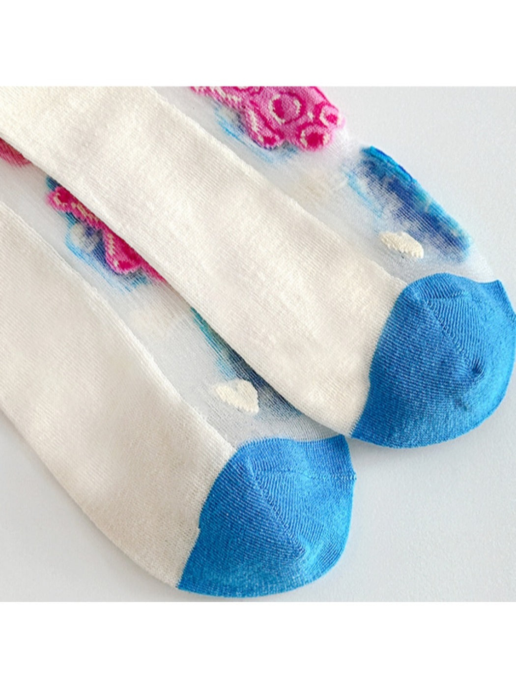 Rufia - Retro Cute Thin Mid-Calf Socks - Sweet &amp; Breezy