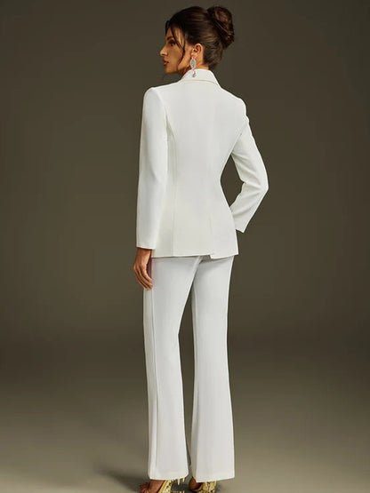 Evelina Set In White
