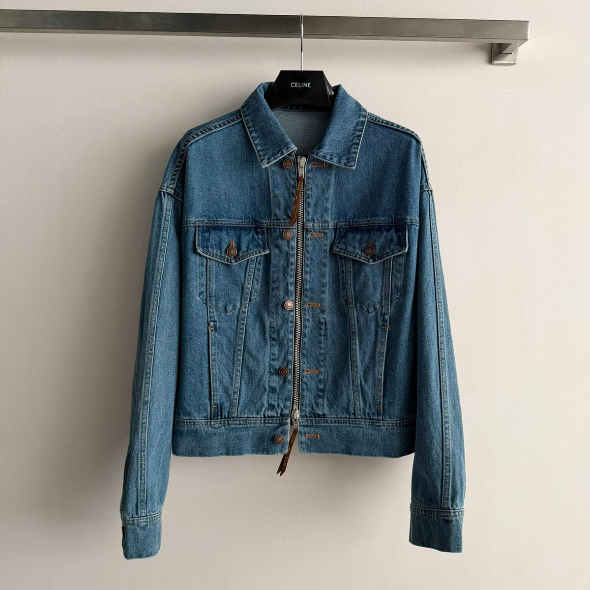 Celine 26SS Blue Denim Jacket 882445
