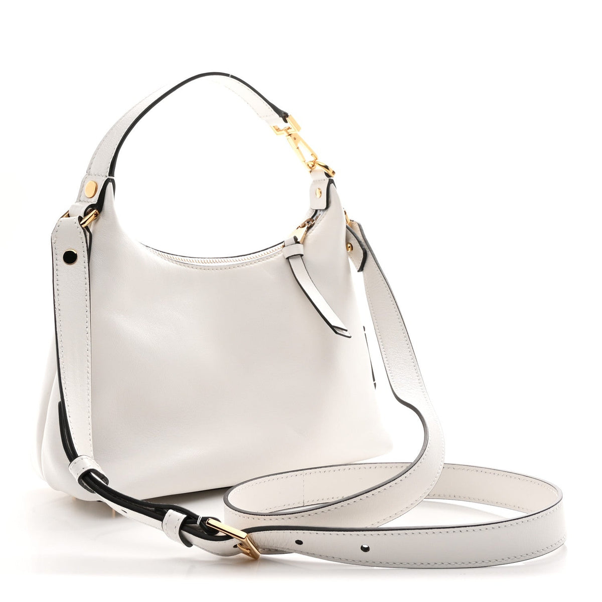Nappa Logo Tag Hobo White