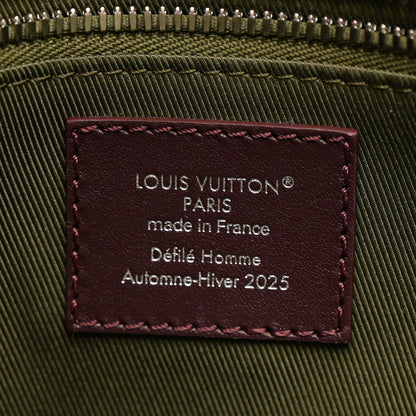Calfskin Mini Shopper Tote Khaki Green