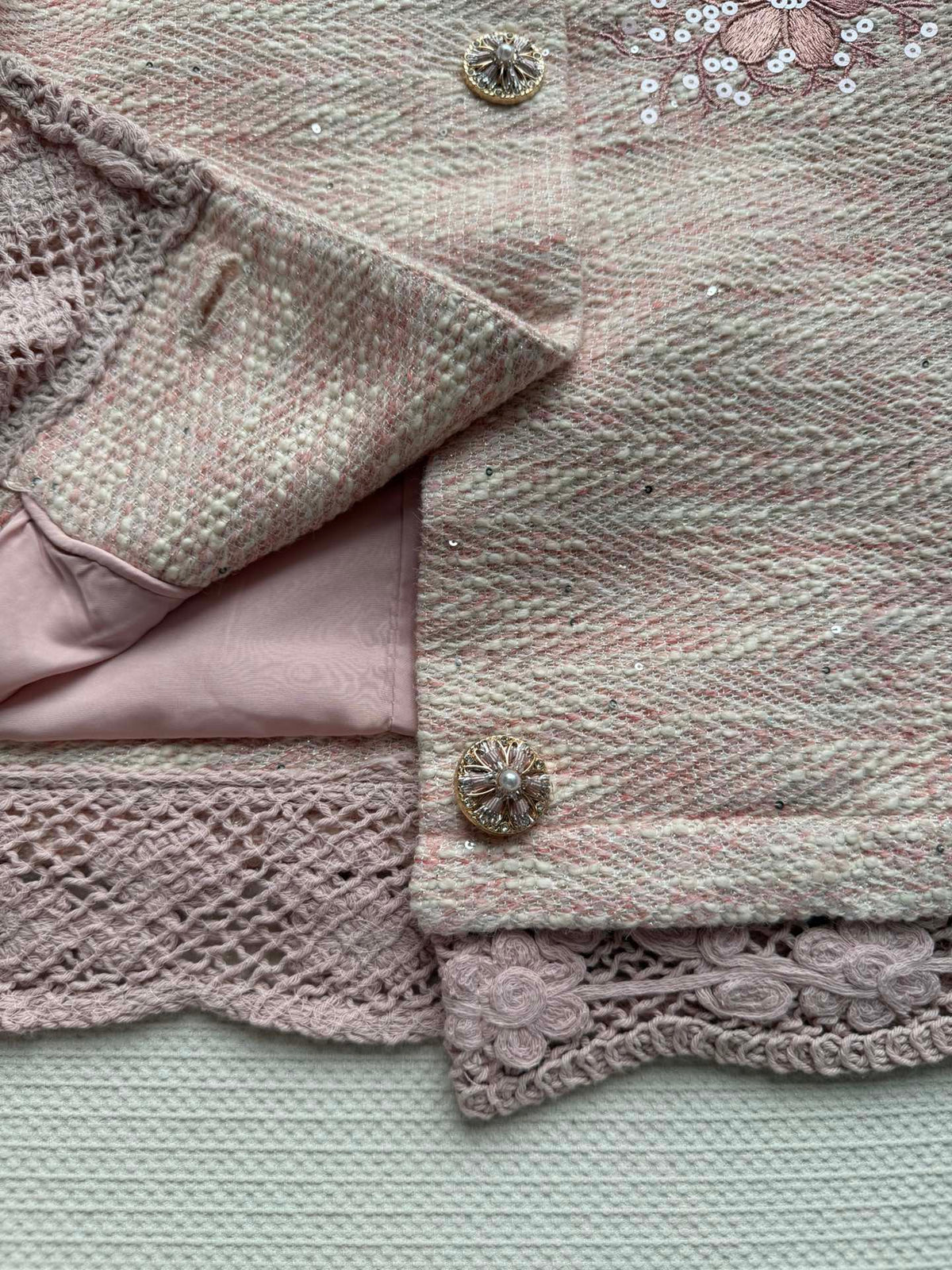 CC Set Light Pink Tweed 352996