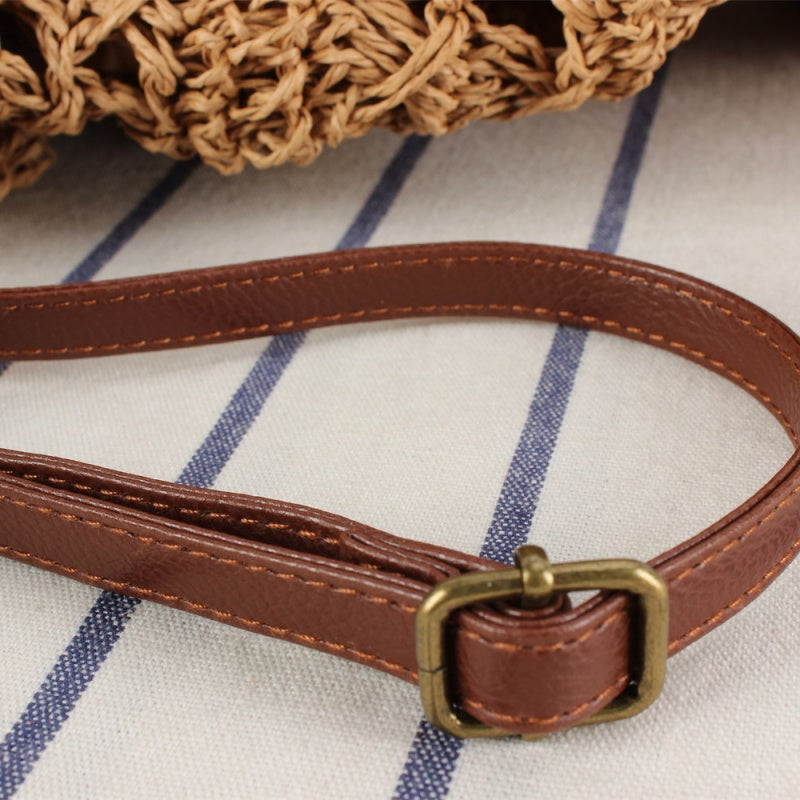 Crochet Market Bag Hollow Bucket Woven Bag