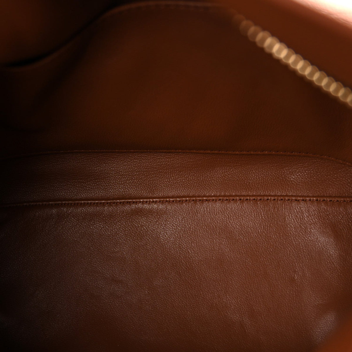 Nappa Lambskin Small Featherlight Puzzle Bag Pecan