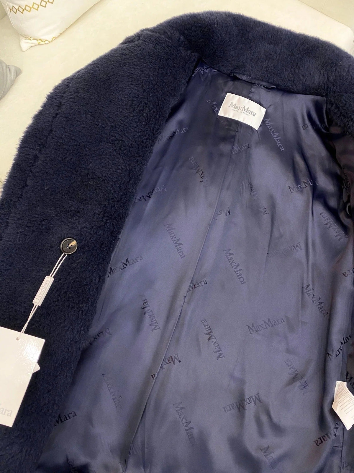 MAX MARA 25S TEDDY SHORT JACKET 075