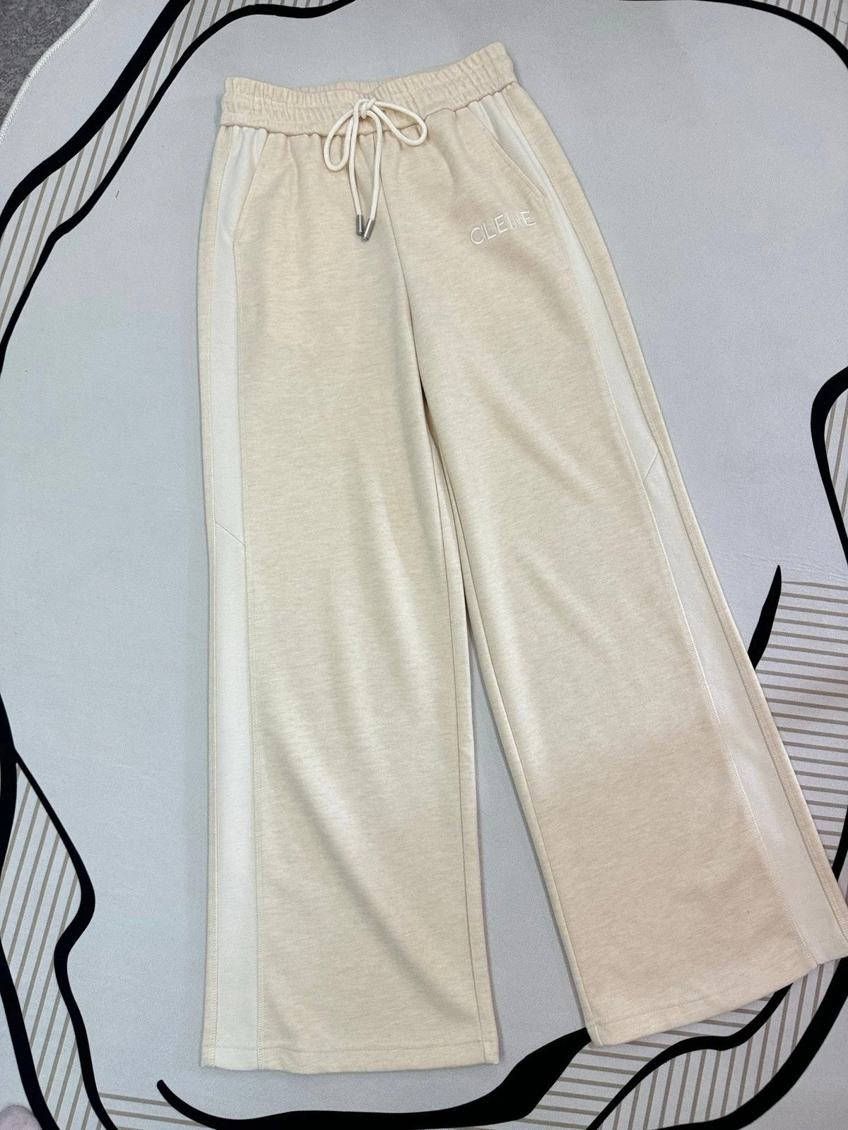 CELINE 25S WIDE-LEG WOOL PANTS