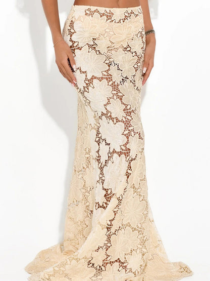 Seraphina Floral Lace Two-Piece Set
