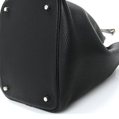 Taurillon Clemence Picotin Lock 22 MM Black