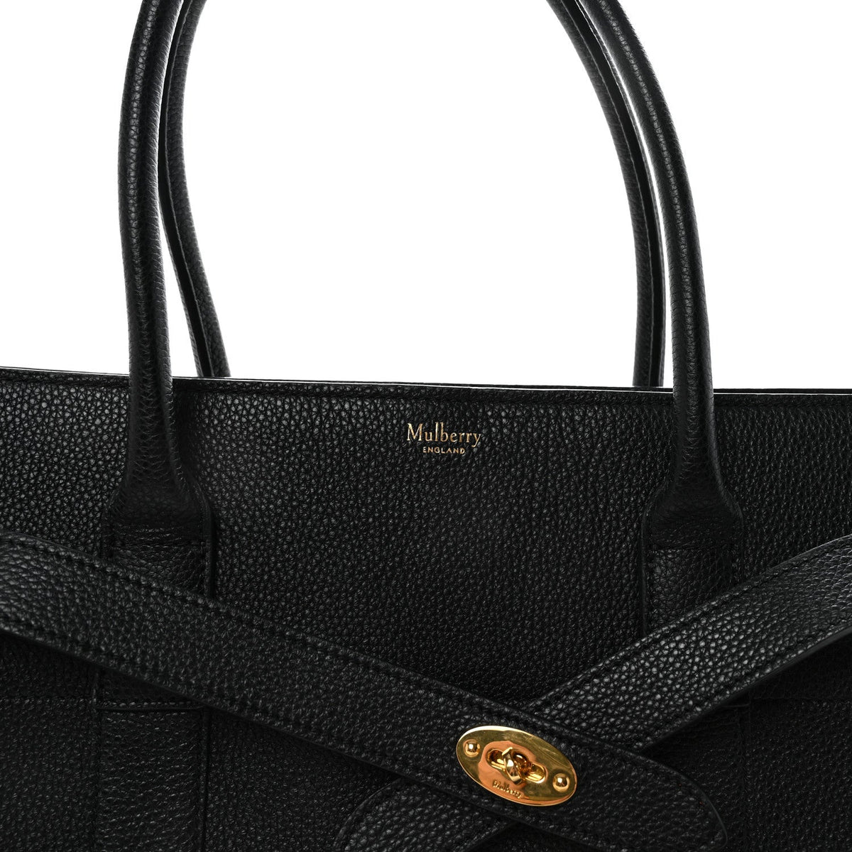 Small Classic Grain Small Zipped Bayswater Black