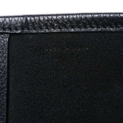 Grained Calfskin Medium N/S Park Tote Black