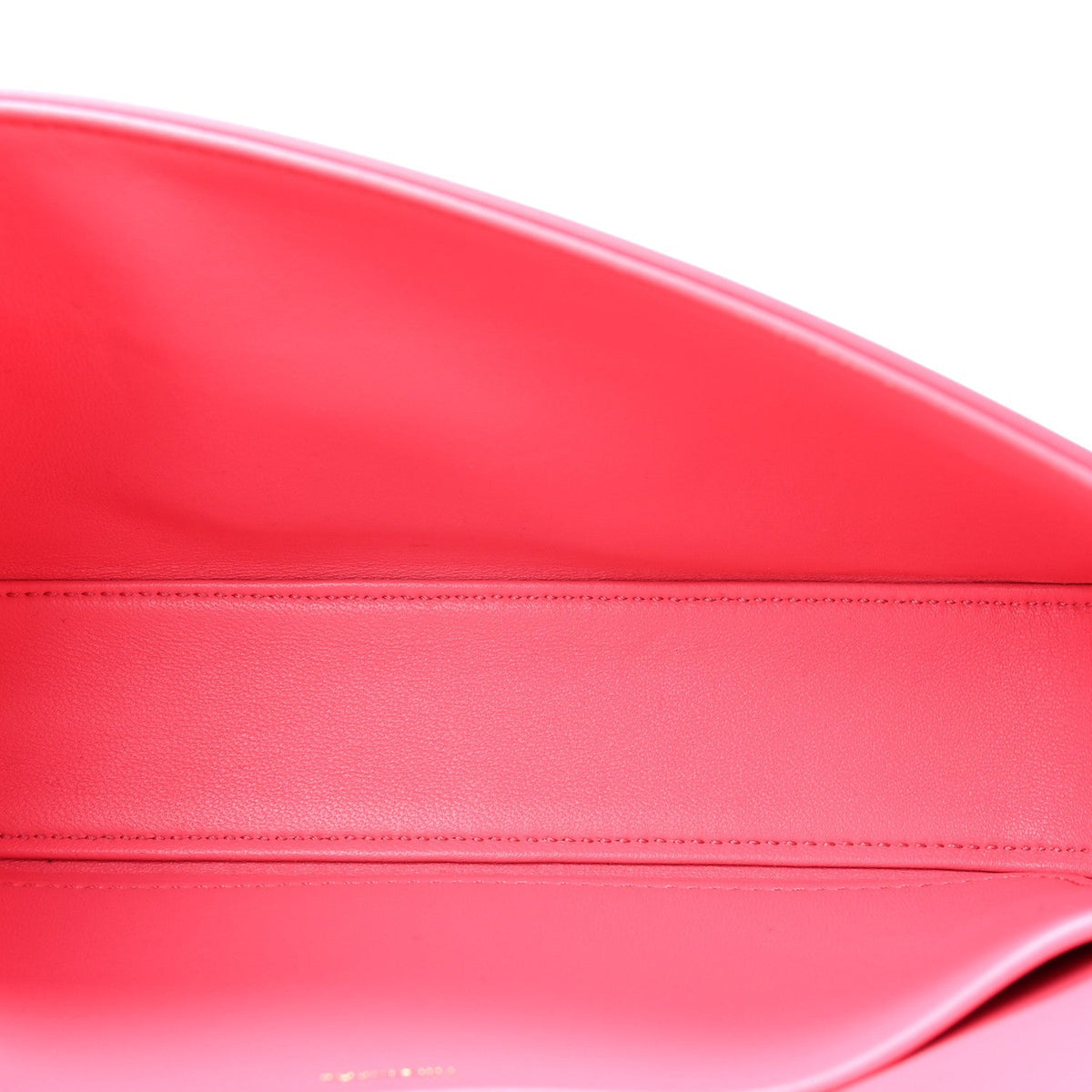 Shiny Calfskin Triomphe Flamingo