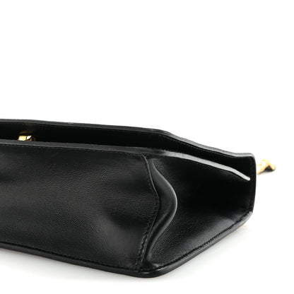 Shiny Lord Calfskin Medium Antigona Black