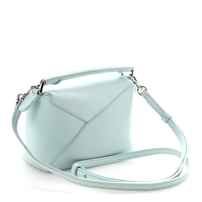 Calfskin Mini Puzzle Edge Bag Iceberg