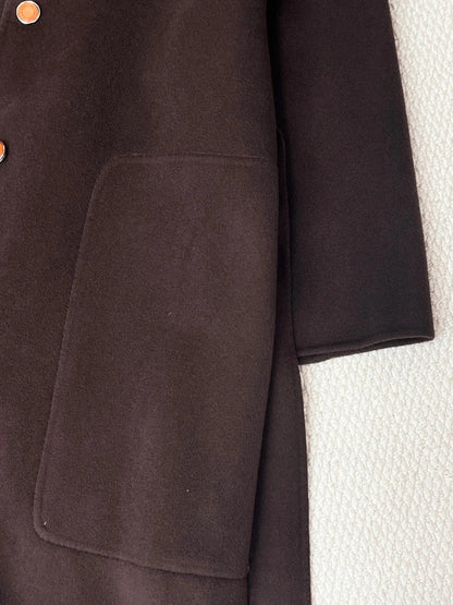 HERMES 25S CASHMERE COAT 212