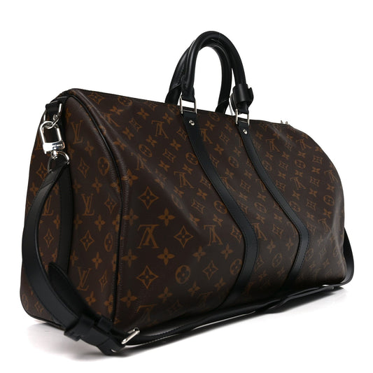 Monogram Macassar Keepall Bandouliere 45