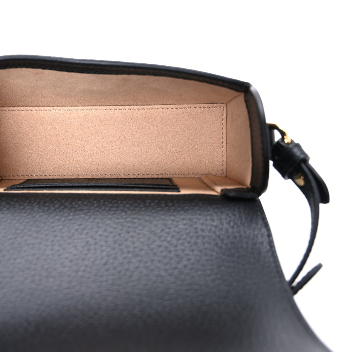 Calfskin Horsebit 1955 Shoulder Bag Black