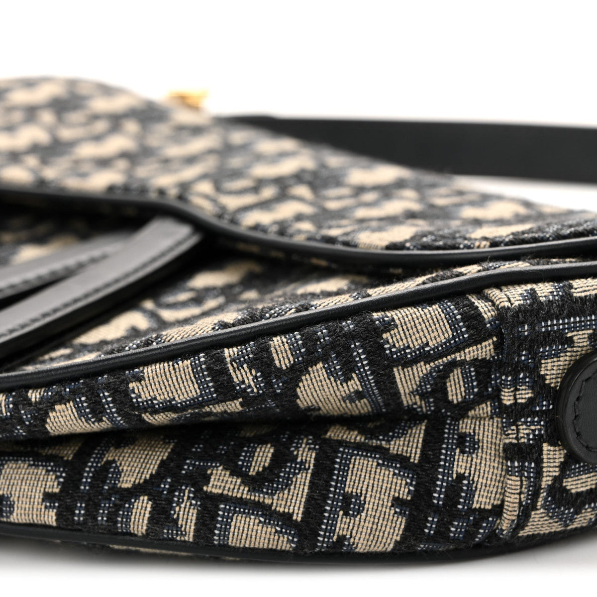 Oblique Saddle Bag Blue
