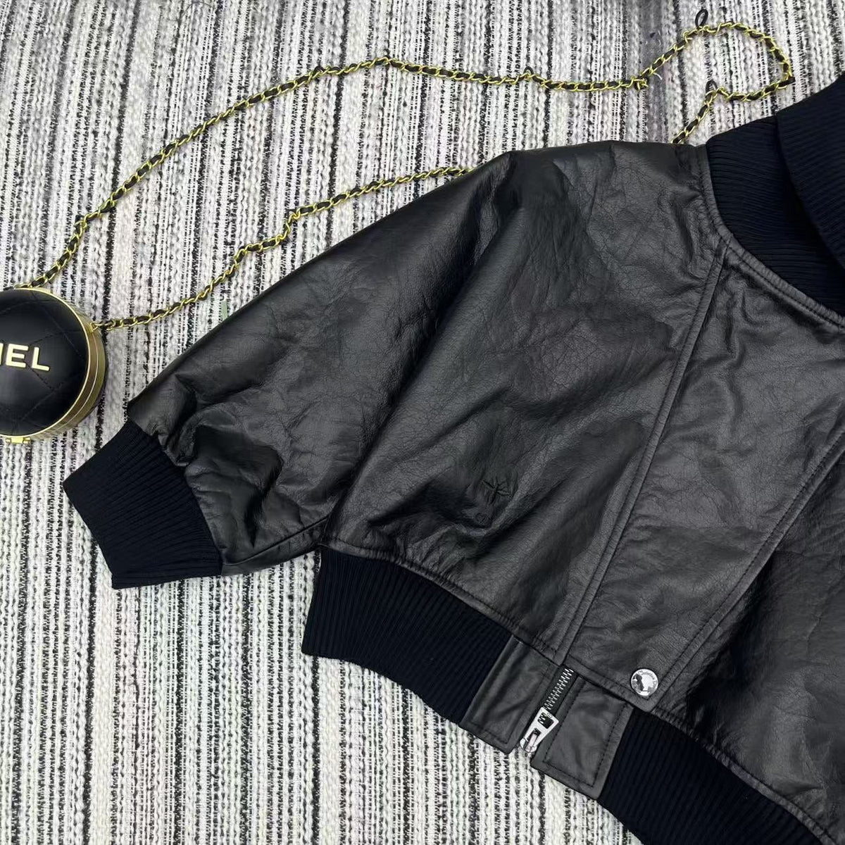 DIOR 25S LEATHER JACKET STYLE 371