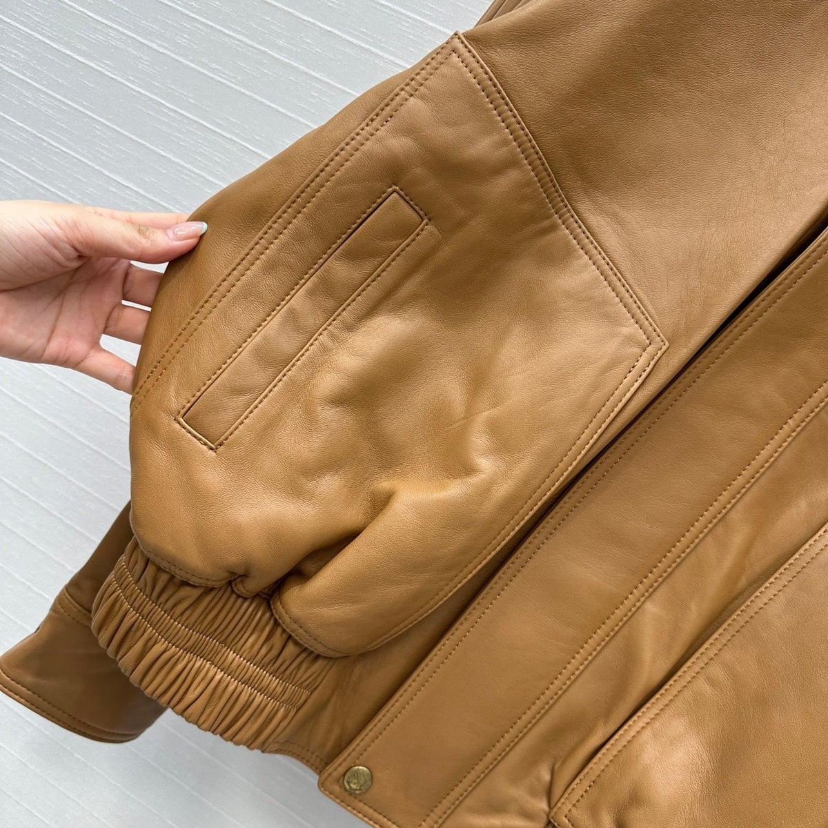 LP 25 Jacket Camel Sheepskin 276129