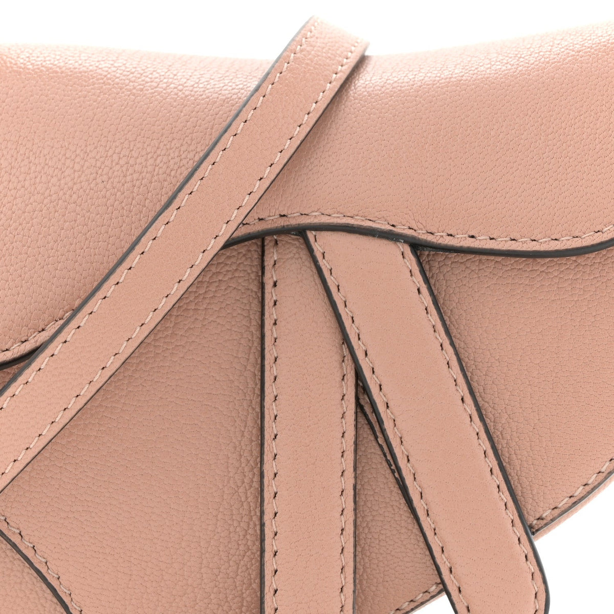 Goatskin Micro Saddle Bag Rose Des Vent