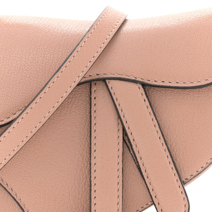 Goatskin Micro Saddle Bag Rose Des Vent