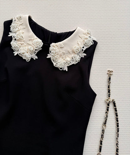 CC 26SS Sleeveless Dress Black Polyester 352966