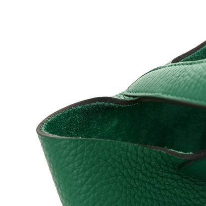 Taurillon Clemence Picotin Lock 18 PM Vert Vertigo